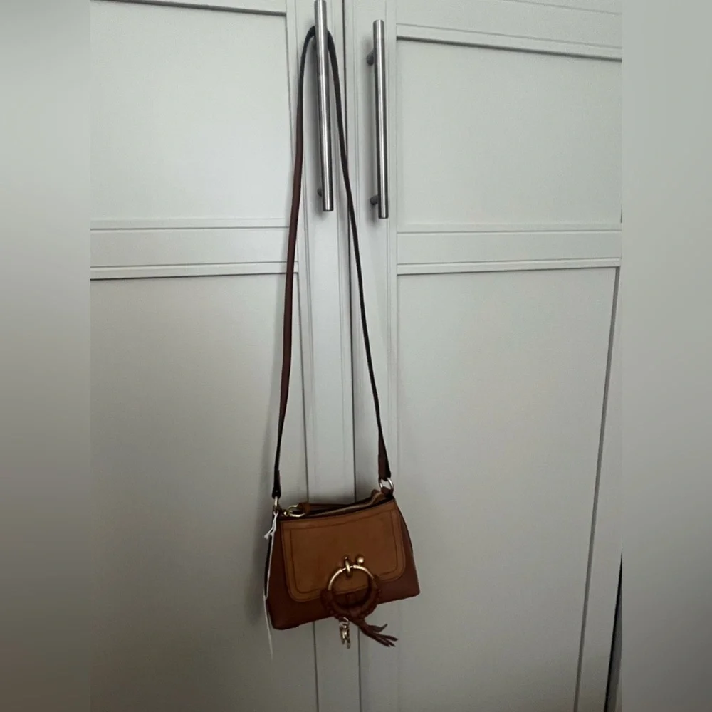 SEE BY CHLOÉ Joana leather crossbody NEW brown - Picture 3 of 7